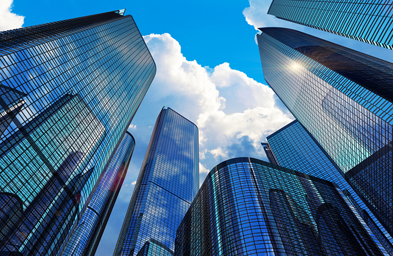 upward-view-of-skyscrapers